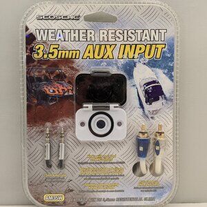 SCOSCHE | Weather Resistant 3.5mm AUX Input | AM35W / 500AM35W | NEW